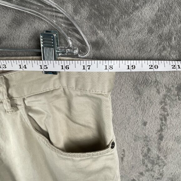 Zara Man beige basic collection sportswear chinos men’s 36 straight fit y2k - Picture 5 of 9